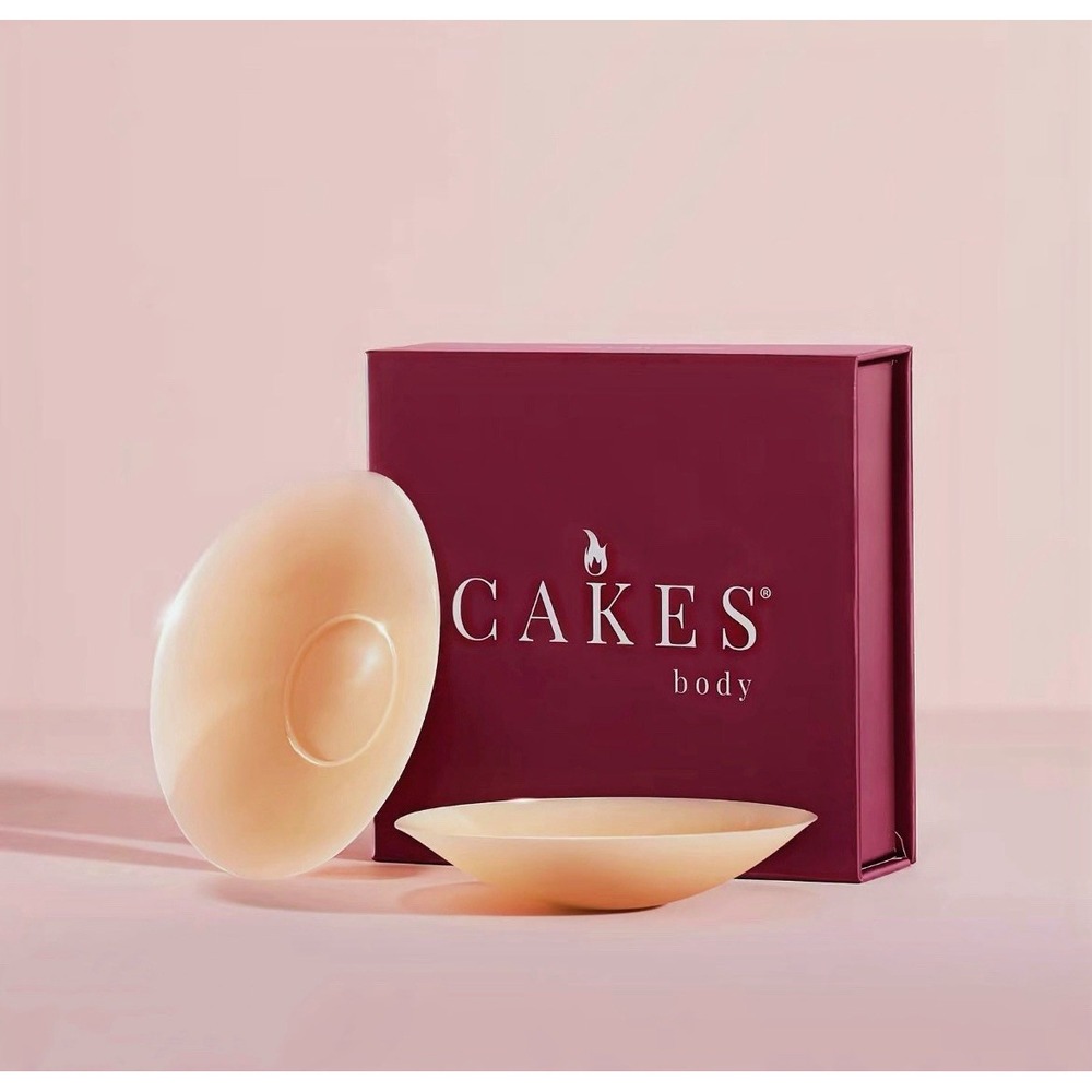 CAKES Body® sticky Circle Nipple Covers for Women - The Viral Original, Honey